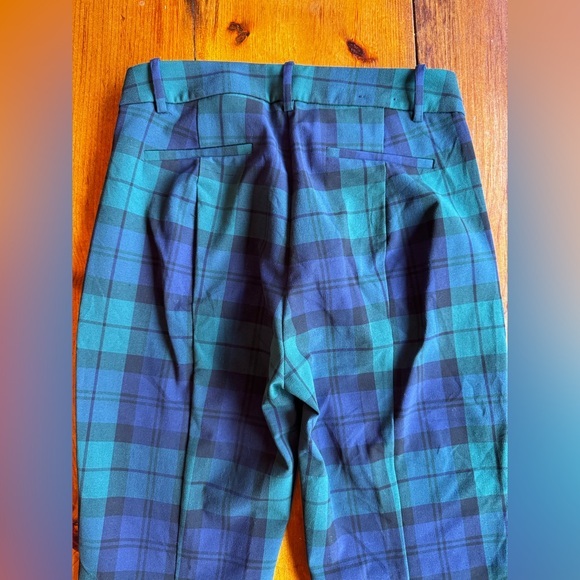 JCrew factory plaid pant. Size 4. - Picture 5 of 9